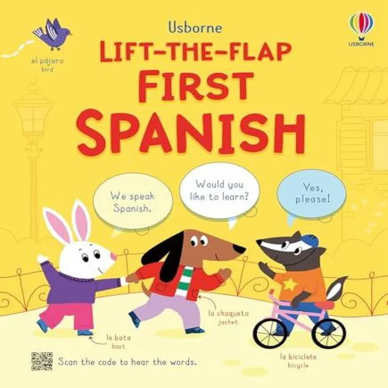 Alice Beecham Lift-the-flap First Spanish Board book Book Multicolor
