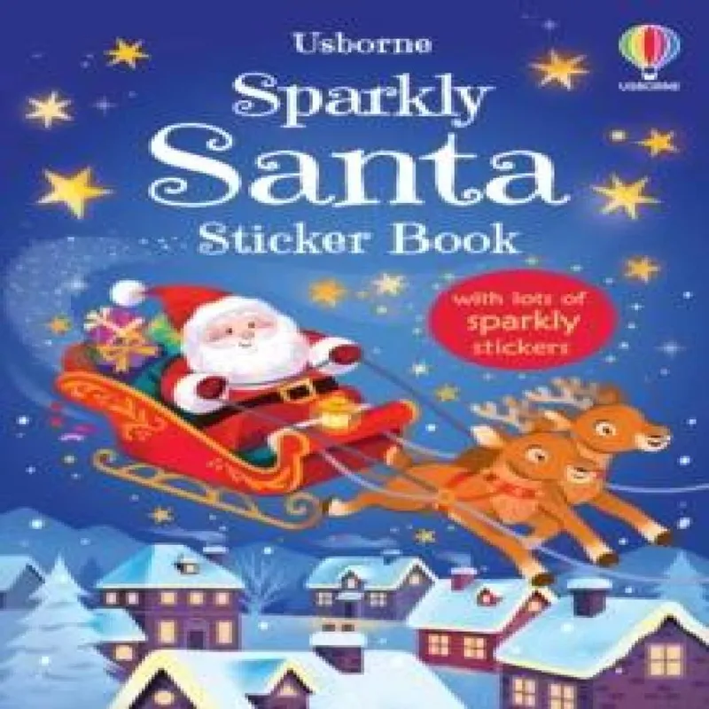 Alice Beecham Sparkly Santa Sticker Book