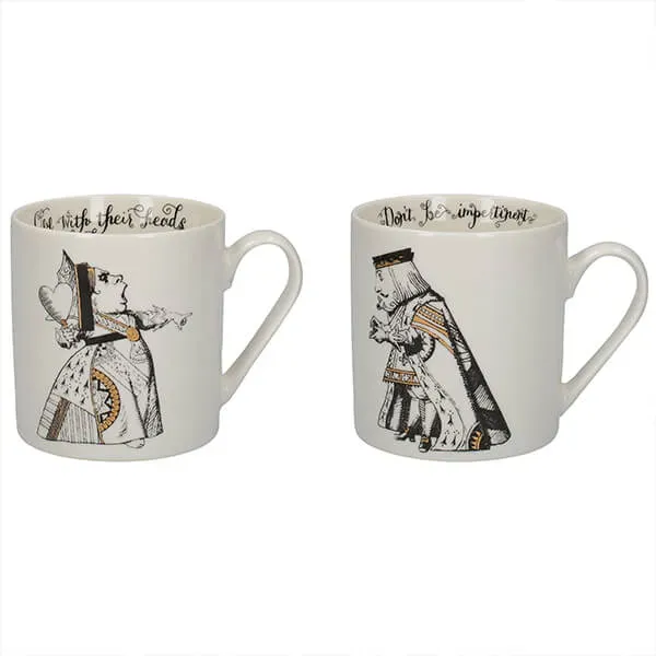 Alice in Wonderland His & Hers Mug Set