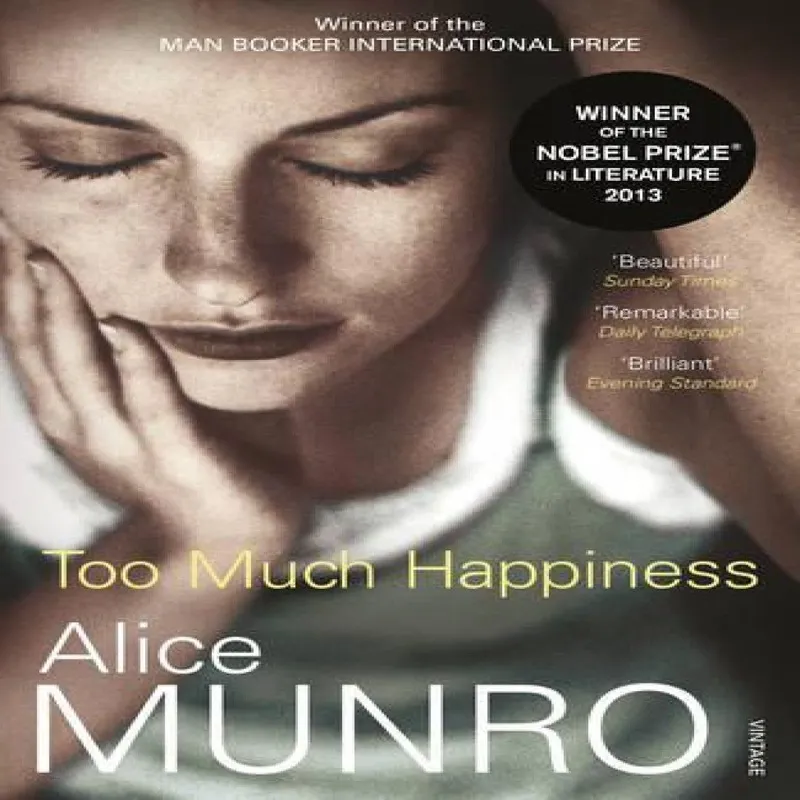 Alice Munro Too Much Happiness Paperback Book Multicolor