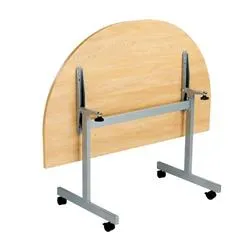 Allegro Tilting Table 1400x700 Silver/Oak Ref OETT1470DENDSVNO