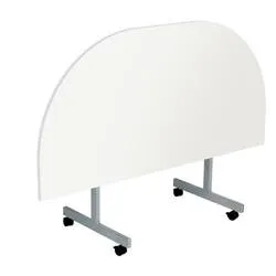 Allegro Tilting Table 1600x800 Silver/White Ref OETT1680DENDSVWH