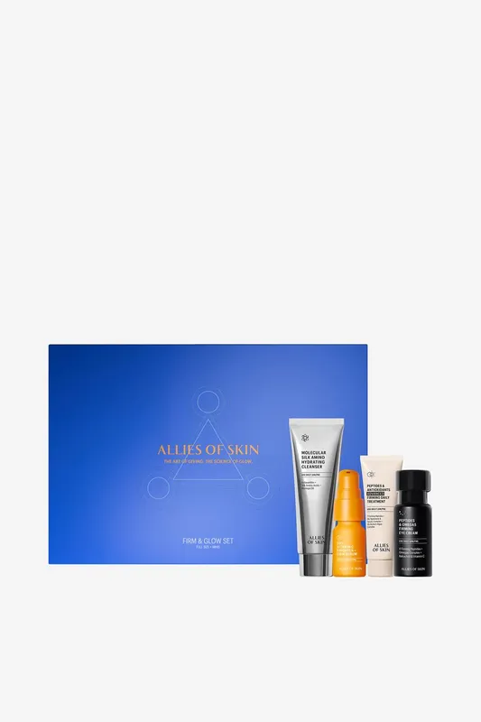 Allies of Skin Firm & Glow Routine Brightening Skincare Kit (Worth Â£159)