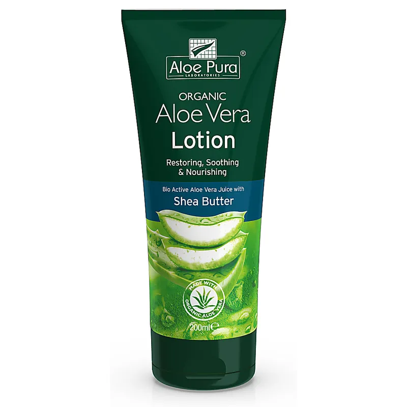 Aloe Pura Aloe Vera Lotion with Shea butter and Vitamin E