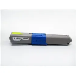 Alpa-CArtridge Reman Oki C510 Yellow Toner 44469722 - 44469722
