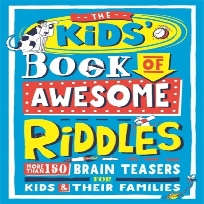 Amanda Learmonth Kids' Book of Awesome Riddles Paperback Multicolor