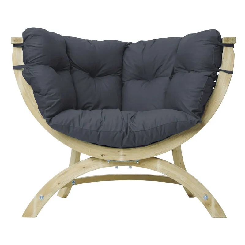 Amazonas - Siena Uno Anthracite Upholstered Sofa