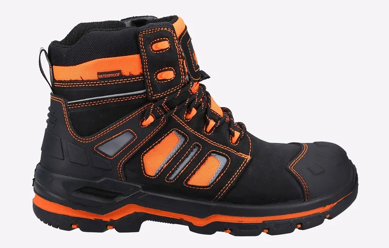 Amblers Safety Radiant Waterproof Boots Mens - Orange - Size Uk 6