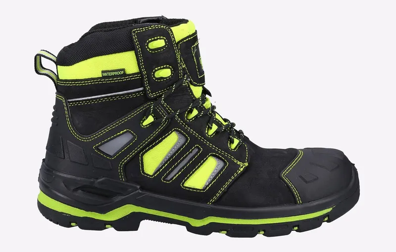 Amblers Safety Radiant Waterproof Boots Mens - Yellow - Size Uk 7