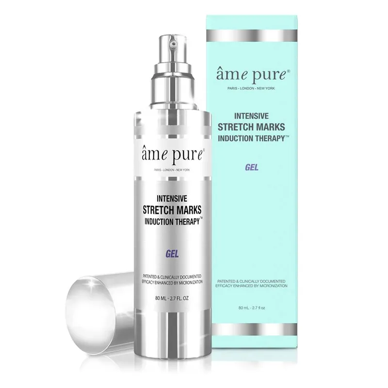 âme pure Intensive Stretch Marks Induction Therapy Gel in Silver Size: 80ml - Silver