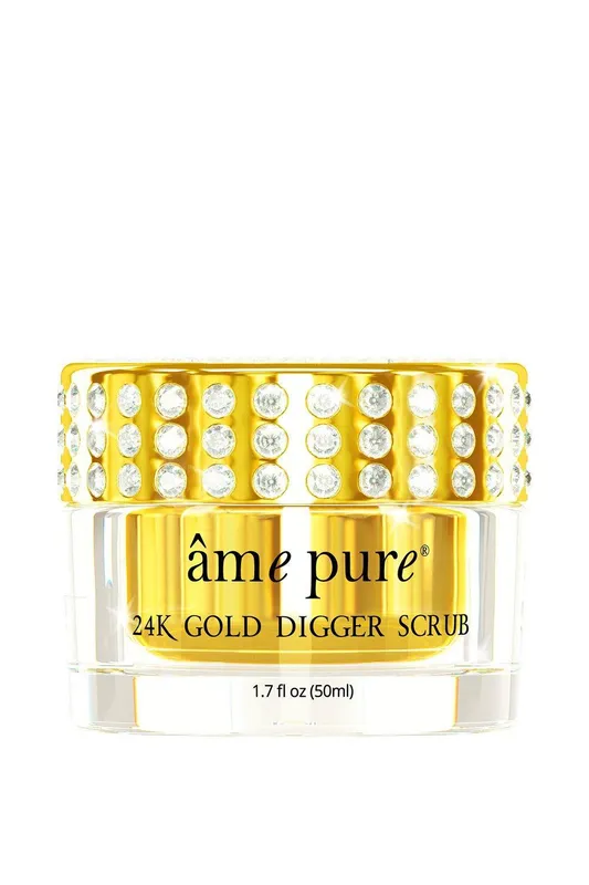 âme pure Women's 24K Gold Digger Scrub - Exfoliating Face Scrub w/ Vitamin E Size: 50ml Gold female