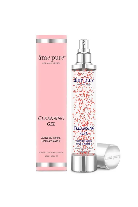 âme pure Women's Cleansing Gel - Gentle Facial Wash w/ Vitamin E in Clear/Red Microbeads Size: 120ml Clear/Red Microbeads female