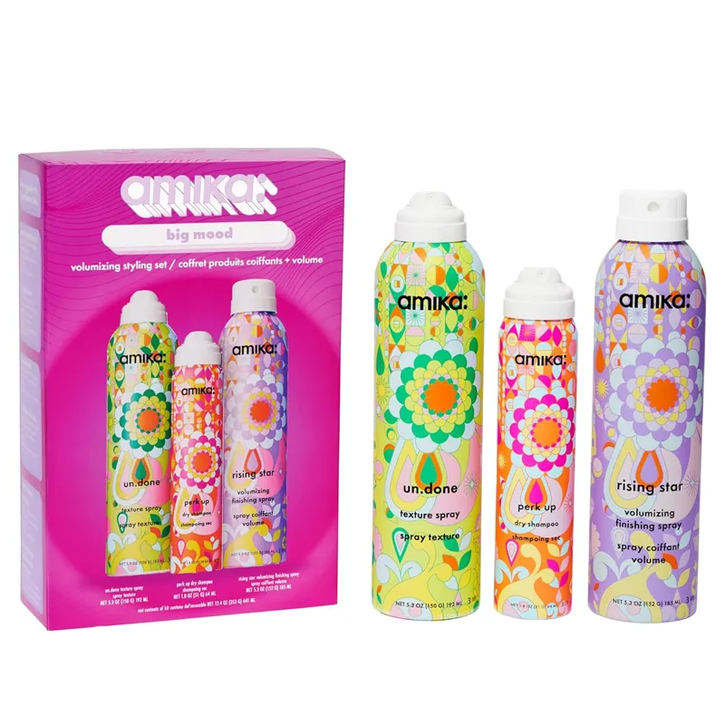amika Big Mood Volumizing Styling Set