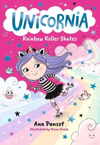 Ana Punset Unicornia: Rainbow Roller Skates