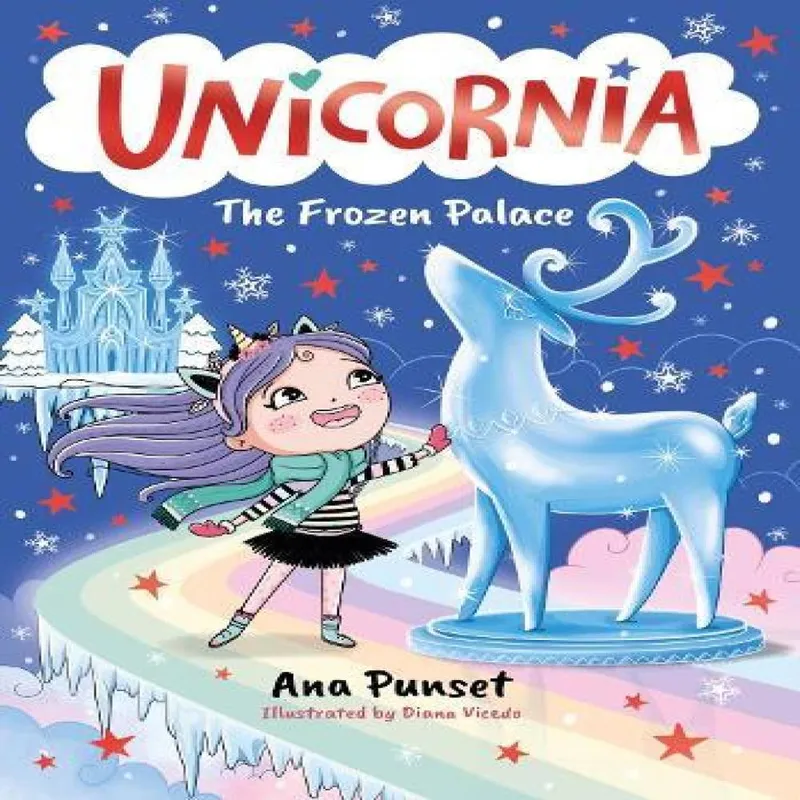 Ana Punset Unicornia: The Frozen Palace Paperback Book Multicolor