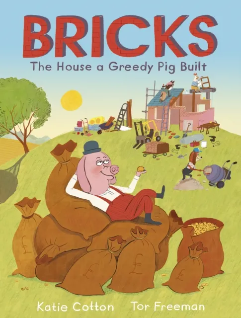 Katie Cotton Bricks Paperback Book Multicolor