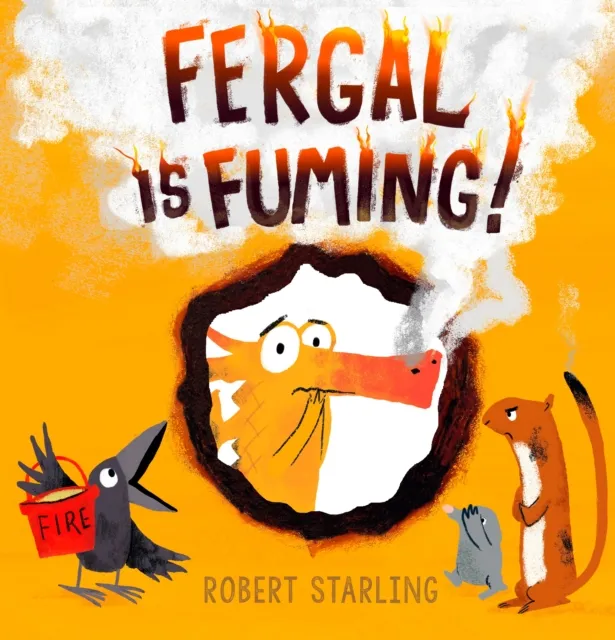 Robert Starling Fergal is Fuming Paperback Book Multicolor