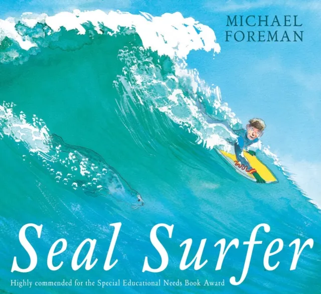Michael Foreman Seal Surfer Paperback Book Multicolor
