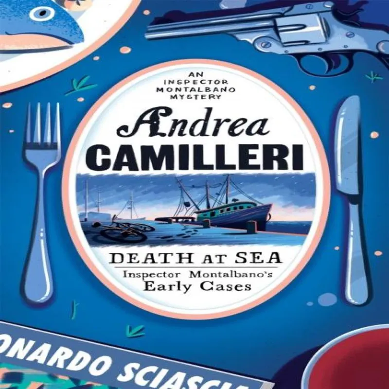Andrea Camilleri Death at Sea Paperback Book Multicolor