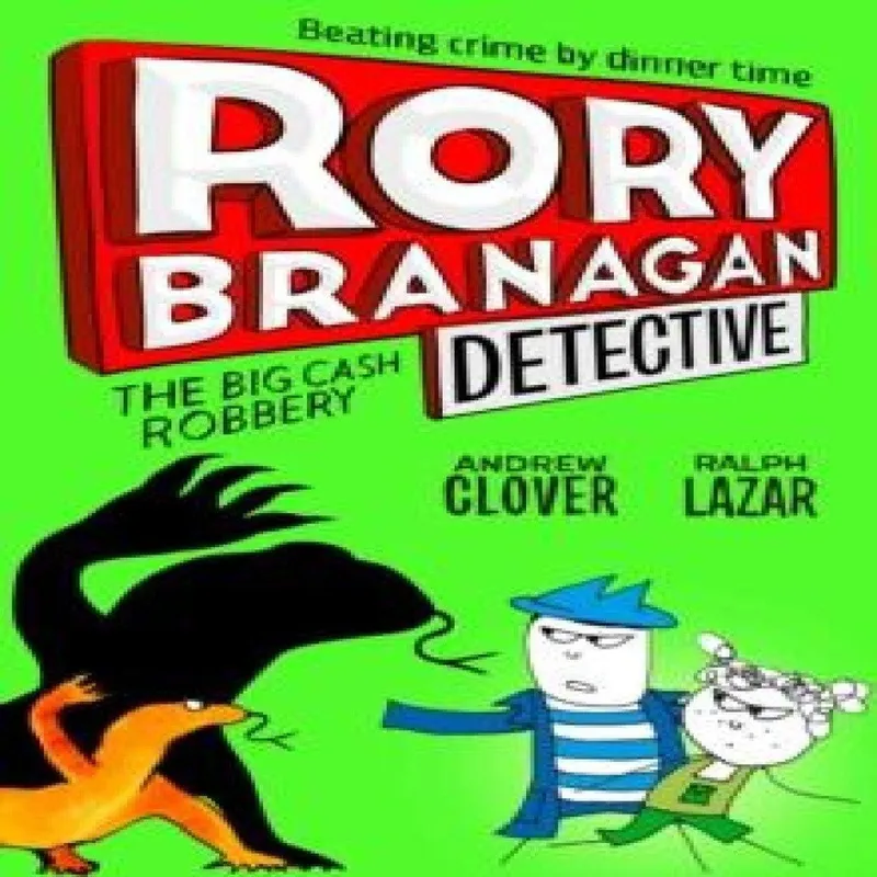 Andrew Clover Big Cash Robbery Paperback Book Multicolor