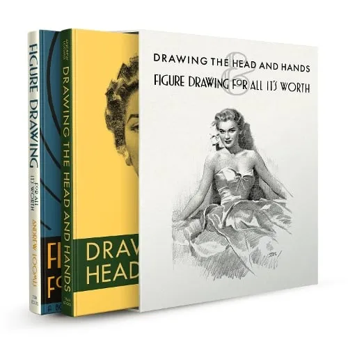 Andrew Loomis Drawing the Head and Hands & Figure Drawing (Box Set)