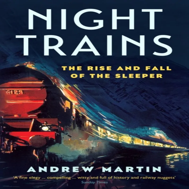 Andrew Martin Night Trains Paperback Book Multicolor