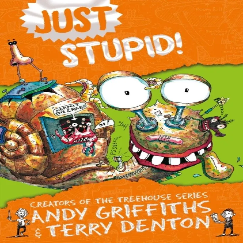 Andy Griffiths Just Stupid Paperback Book Multicolor
