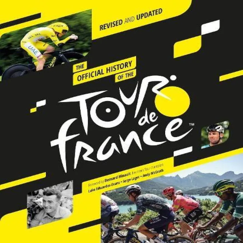 Andy McGrath Official History of the Tour de France (2025) Hardback Book Multicolor