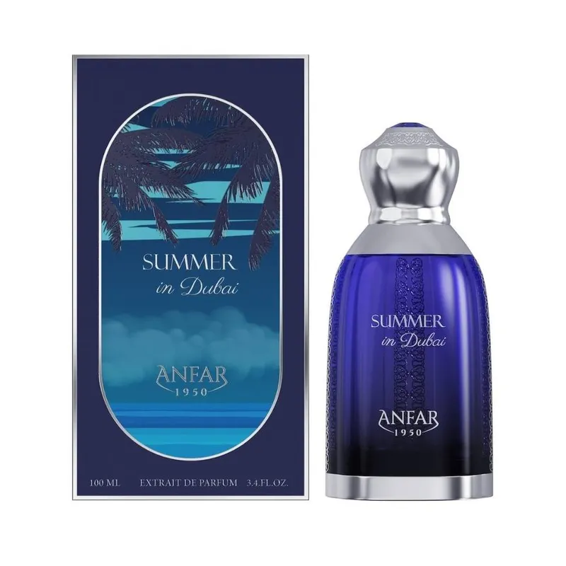Anfar 1950 Summer in Dubai Extrait 100ML in Blue Blue 100ml