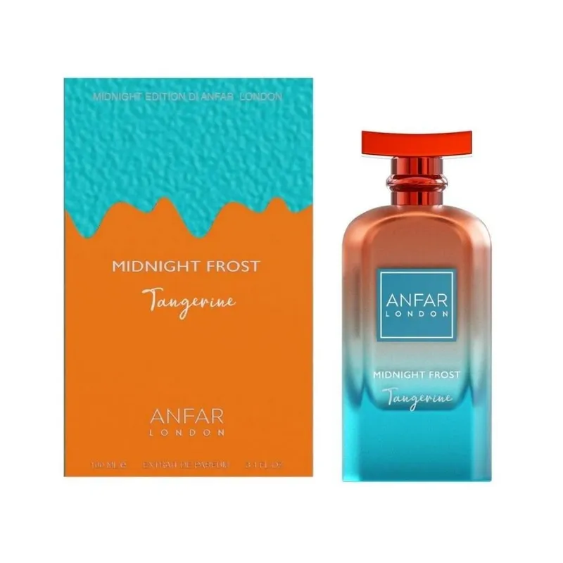 Anfar Unisex London Midnight Frost Tangerine Extrait 100ML Multicolor female