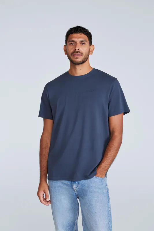 Animal Icon Mens Logo T-Shirt - Navy