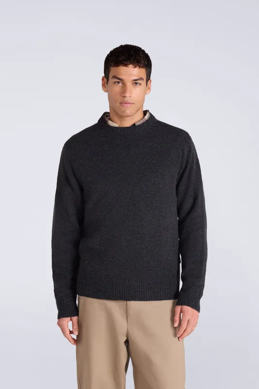 Animal Mens Cosy Jumper - Grey