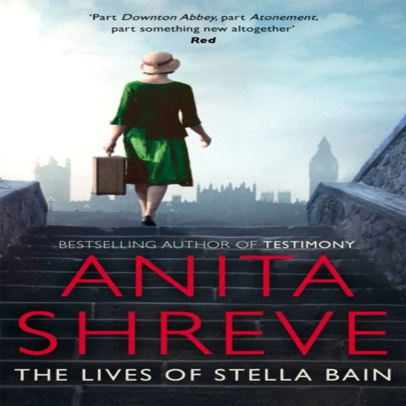 Anita Shreve Lives of Stella Bain Paperback Book Multicolor