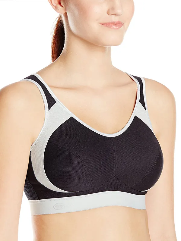 Anita Womens Active Sports Bra - Black - Size 42h