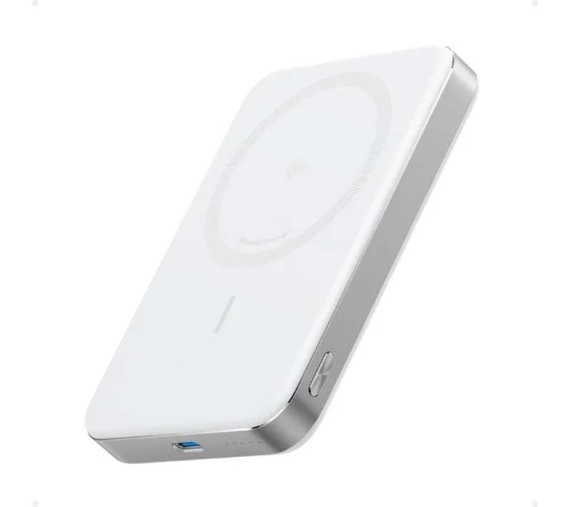 Anker MagGo 10000 mAh Portable Power Bank - White