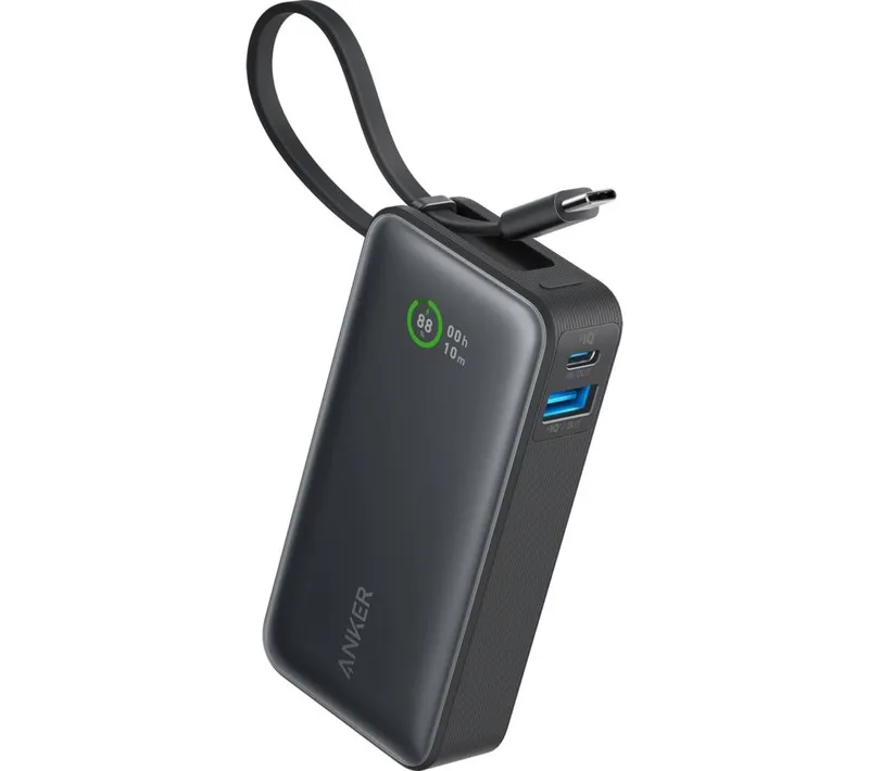 Anker Nano 10000 mAh Portable Power Bank - Black