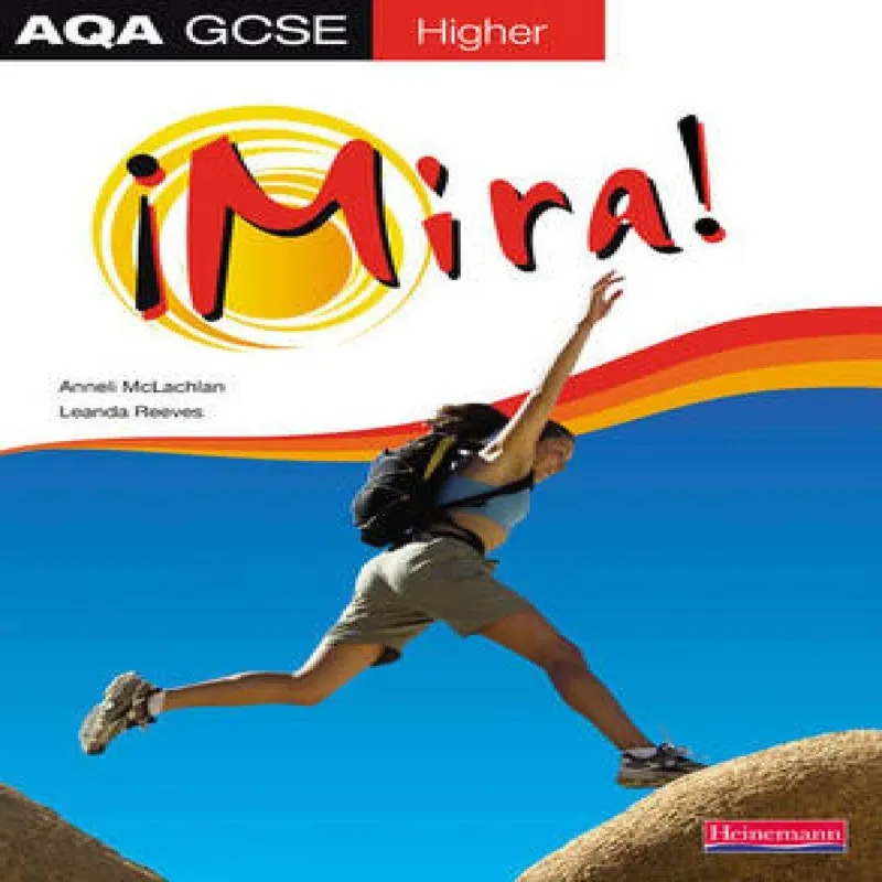 Anneli Mclachlan Mira Aqa Gcse Spanish Higher Student Book Paperback Multicolor