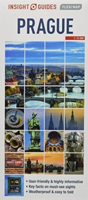 Apa Publications Insight Guides Flexi Map Prague