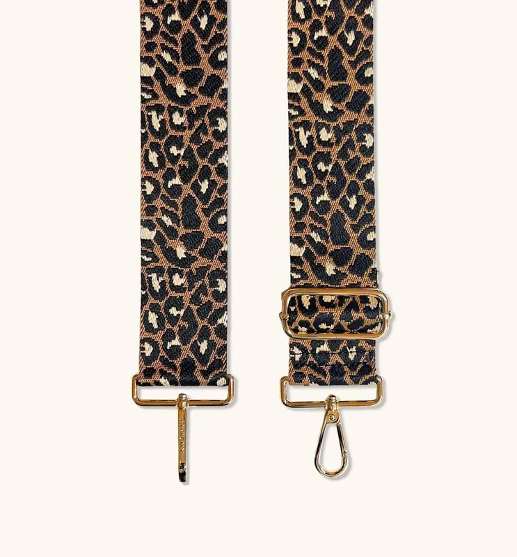 Apatchy London Women's Tan Cheetah Strap - Tan