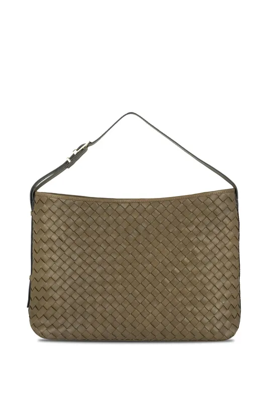 Apatchy London Women's The Holly Leather Bag in Olive - Olive