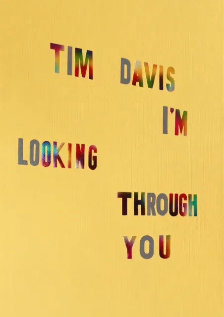 Aperture Tim Davis: I'M Looking Through You