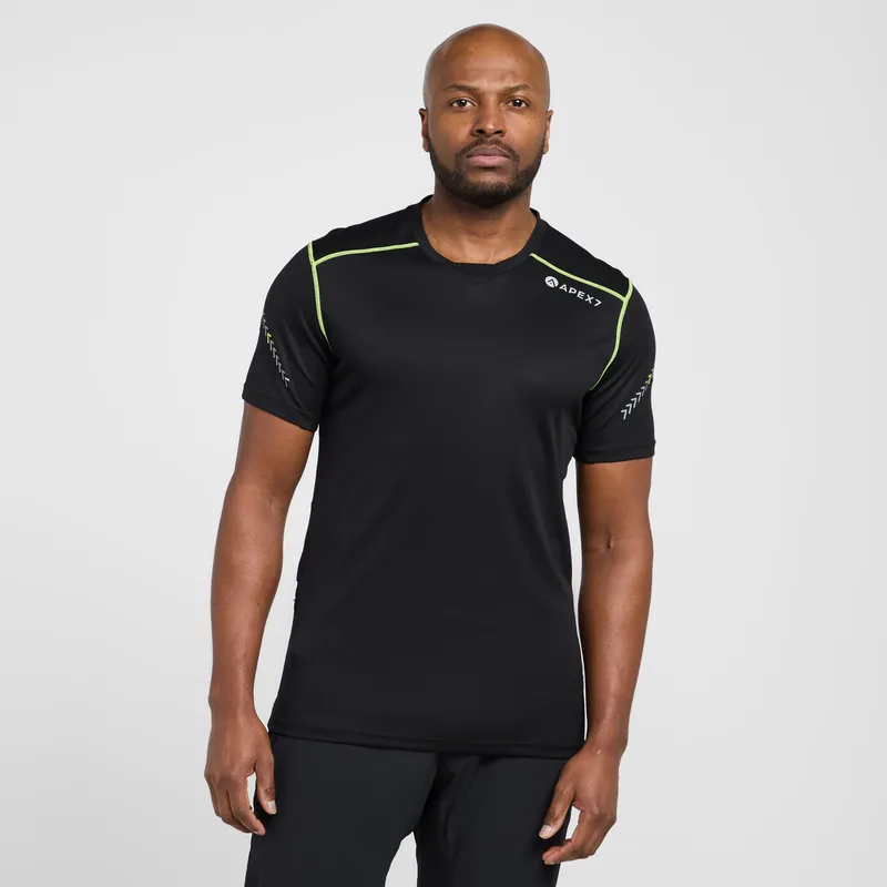 APEX7 Lithium Short Sleeve Jersey Black