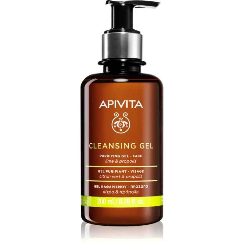 Apivita Cleansing Gel for Oily Skin cleansing gel for oily and combination skin 200 ml