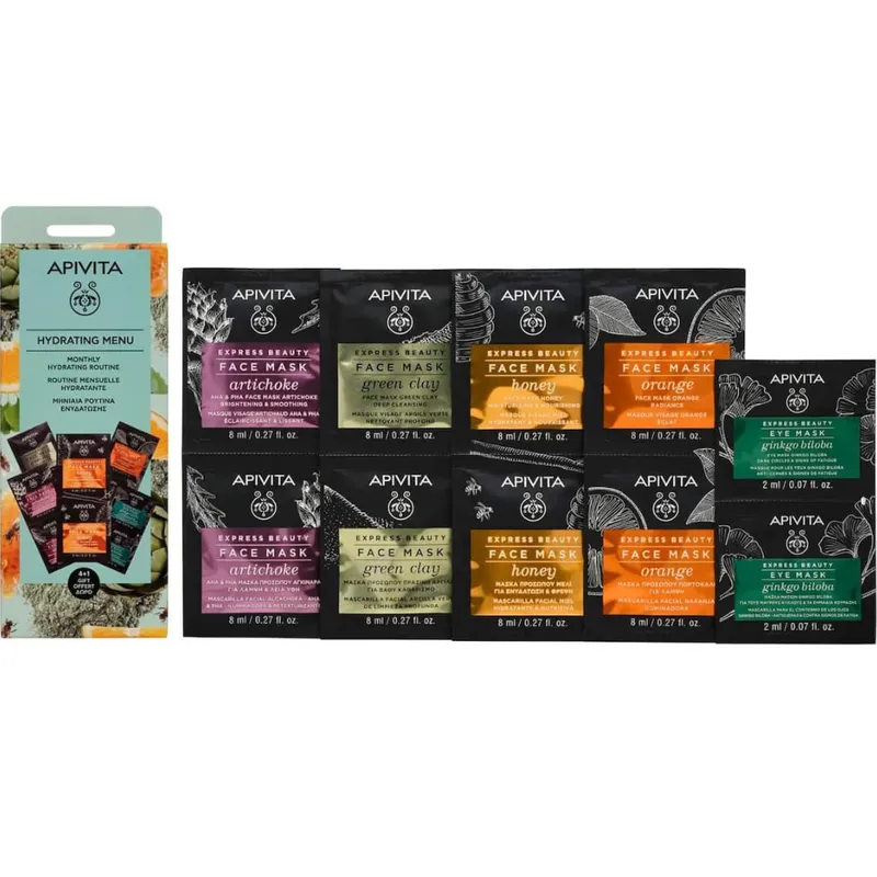 Apivita Express Beauty Hydrating Menu x4+1