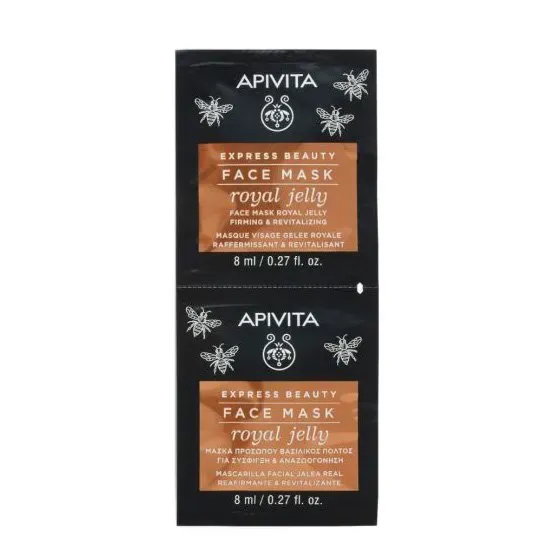 Apivita Express Beauty Reaffirming Mask Royal Jelly 8ml x2