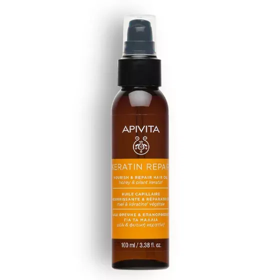 Apivita Keratin Repair Hair Oil 100ml