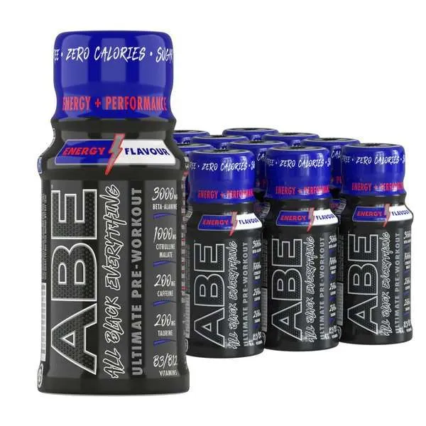 Applied Nutrition Abe Shot 12 x 60ml, Energy