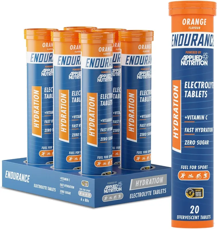 Applied Nutrition Endurance Hydration Electrolyte Tablets - Orange - 120 Servings Multicolor 120 Servings