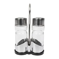 Aps Salt and Pepper Cruet Set and Stand