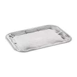 Aps Semi-Disposable Party Tray 410 x 310mm Chrome